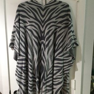 Beautiful Chicos zebra wrap